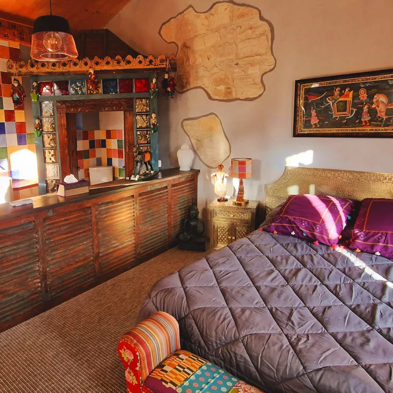 Découverte de la love room Demeure de la Baronne à Vézénobres
