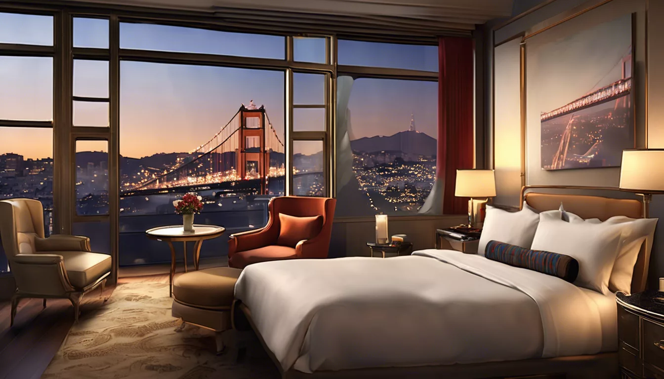 découvrez un séjour enchanteur au shibuya romantic hotel 21 à san francisco. profitez d'un cadre romantique, d'un service exceptionnel et de toutes les commodités nécessaires pour un moment inoubliable en amoureux. réveillez-vous avec une vue imprenable sur la ville et laissez-vous séduire par l'atmosphère unique de cet hôtel.
