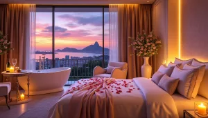 plongez dans une escapade romantique au château loveroom 289 à rio. offrez-vous une expérience unique et inoubliable dans un cadre enchanteur, parfait pour célébrer l'amour.