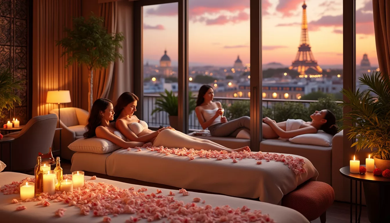 plongez dans un univers de détente et de romantisme au spa 274 à paris. offrez-vous une escapade idyllique avec des soins apaisants, des ambiances intimes et des moments inoubliables à deux. découvrez comment transformer votre week-end en un séjour inoubliable consacré au bien-être et à l'amour !
