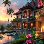 Découvrez la maison défendue à Bali : êtes-vous prêt à entrer dans la cage dorée ?