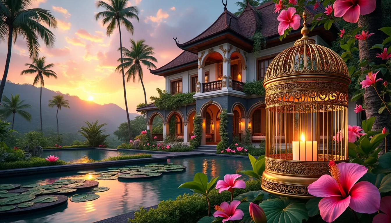 explorez la maison défendue à bali, un lieu mystérieux où l'aventure vous attend. oserez-vous franchir les portes de cette cage dorée et découvrir les secrets qu'elle renferme ? une expérience unique vous attend dans ce coin de paradis.