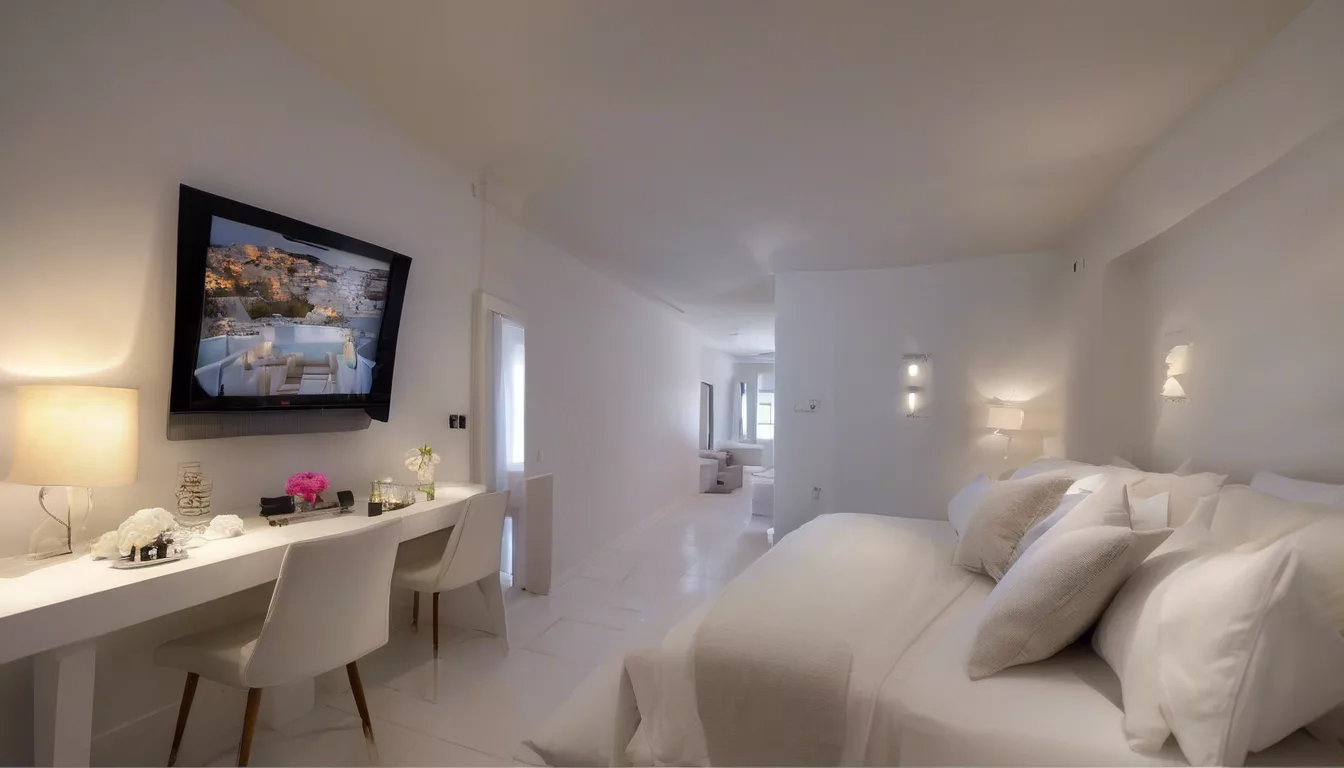 découvrez la somptueuse suite 119 à mykonos, montréal, où le luxe rencontre le confort. profitez d'un espace élégant, des équipements haut de gamme et une ambiance unique pour un séjour inoubliable dans cette destination prisée.
