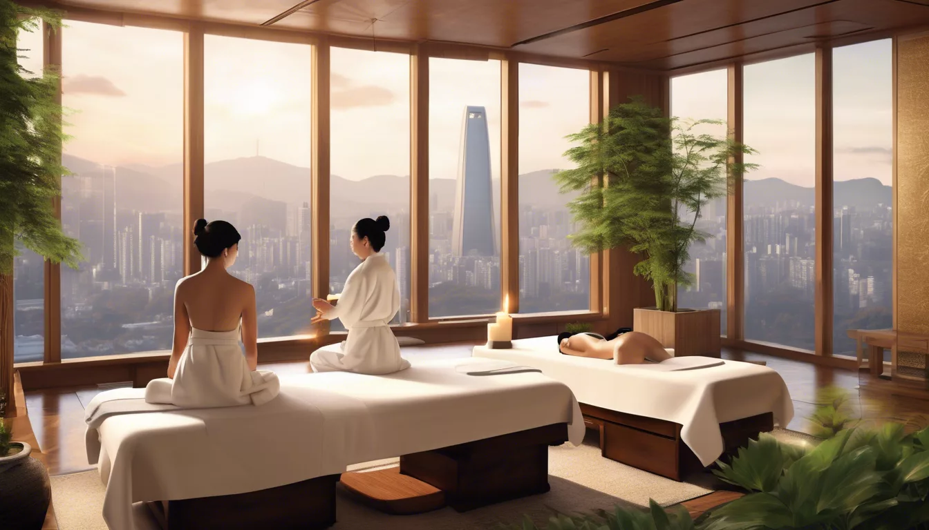 découvrez une évasion romantique au spa 88 à séoul, un havre de paix dédié au bien-être. offrez-vous un moment de détente inoubliable en couple grâce à nos soins apaisants et nos installations luxueuses. revitalisez votre esprit et resserrez vos liens dans un cadre idyllique.