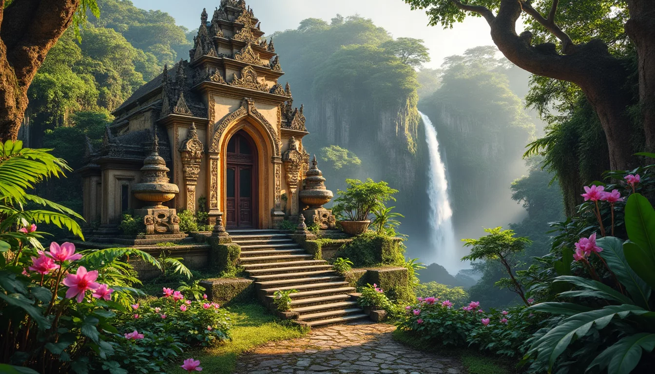 plongez dans l'univers féérique du château de la belle au bois dormant à bali. découvrez ce secret magique, entre architecture enchanteur et paysages idylliques, et laissez-vous envoûter par un lieu où rêve et réalité se rencontrent.