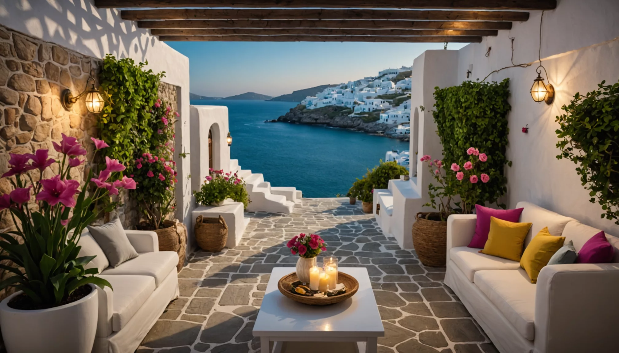 plongez dans l'univers magique du loveroom secret garden à mykonos, un havre de paix où la nature et le luxe se rencontrent. idéal pour des moments romantiques inoubliables, cet endroit vous promet une expérience unique au cœur de l'île des cyclades.