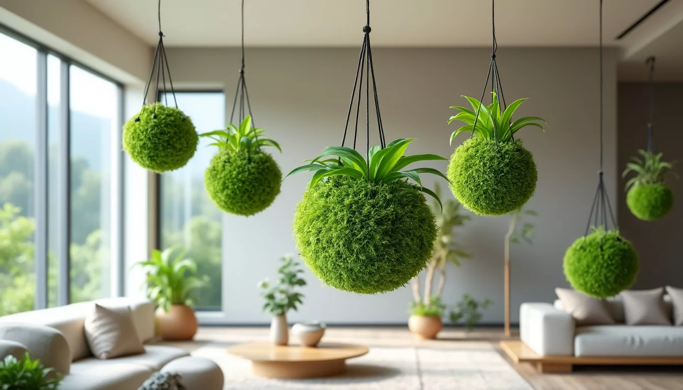 découvrez l'art du kokedama et transformez votre intérieur en un havre de paix écologique. apprenez à créer des jardins suspendus élégants et originaux qui apporteront une touche de verdure à chaque pièce de votre maison.
