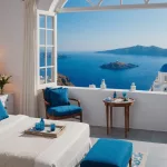 Une évasion de rêve à loveroom santorini 171 à mykonos, grèce