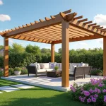 Pergola sans permis : les règles à connaître avant de construire