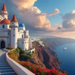 Découvrez le secret incroyable du château de la Belle au Bois Dormant à Santorin