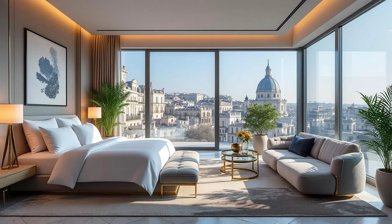 profitez d’un séjour inoubliable à bruxelles dans la mykonos luxury suite 447. un cadre raffiné, des prestations haut de gamme et une expérience digne des plus grands hôtels de luxe vous attendent pour une évasion exclusive et séduisante au cœur de la capitale.