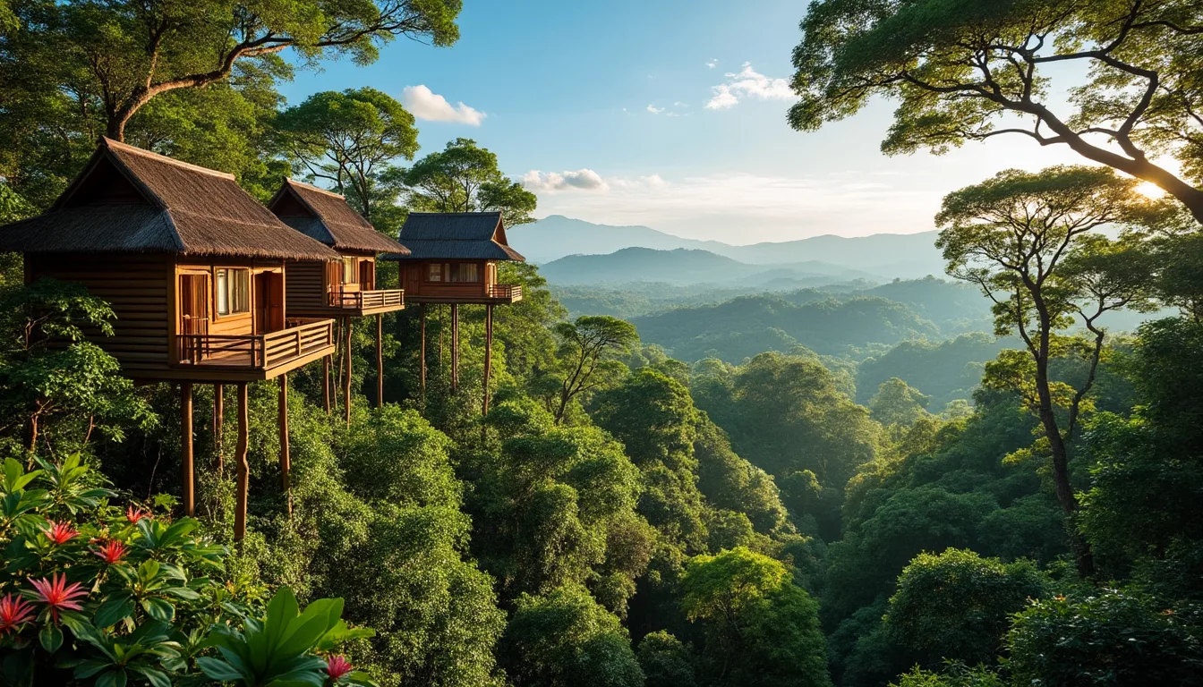 plongez dans l’expérience unique des cabanes perchées 465 à bali : un séjour insolite au cœur de la nature, pour une évasion inoubliable qui pourrait transformer votre vision du voyage. réservez aujourd'hui et vivez la différence !