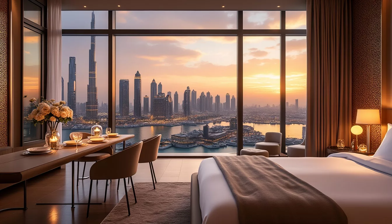 plongez dans l’élégance et le luxe de la suite infinity love 475 à dubaï : un cadre idyllique, des vues à couper le souffle et des expériences inoubliables pour vivre le romantisme ultime !