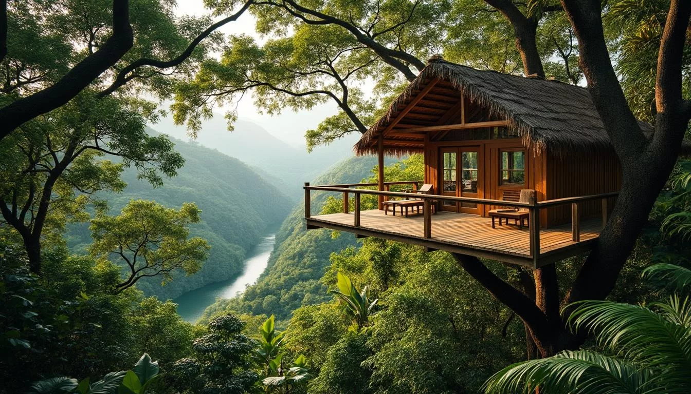 plongez dans l’univers mystérieux des cabanes perchées à rio de janeiro et laissez-vous surprendre par leurs secrets cachés. un séjour unique vous attend au cœur de la nature brésilienne !