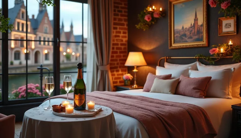 plongez dans l'univers unique de l'hôtel amour 493 à bruges et redécouvrez les escapades romantiques sous un nouveau jour. élégance, intimité et surprises vous attendent dans ce lieu d'exception qui révolutionne le voyage à deux !