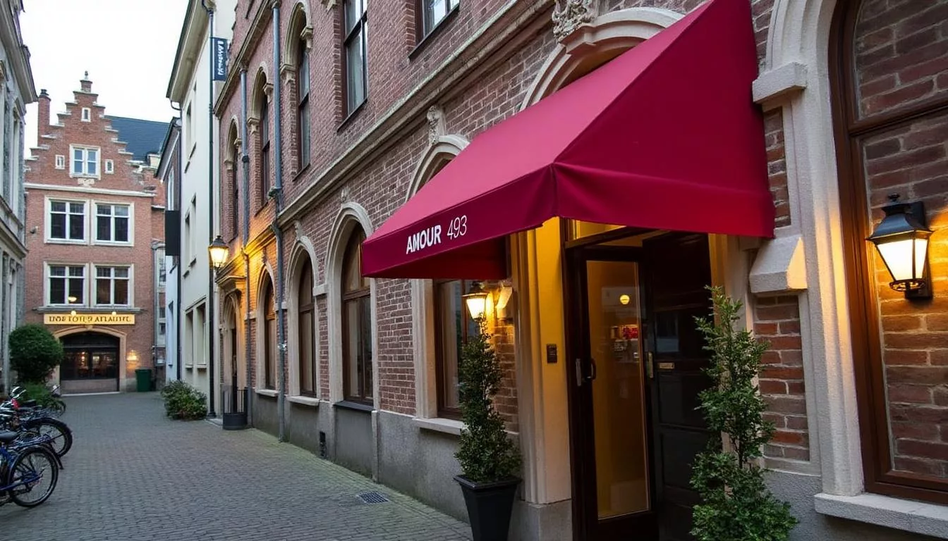 vivez une expérience romantique inoubliable à l'hôtel amour 493 à bruges. découvrez un lieu unique où charme et passion se mêlent pour transformer votre vision des séjours en amoureux !