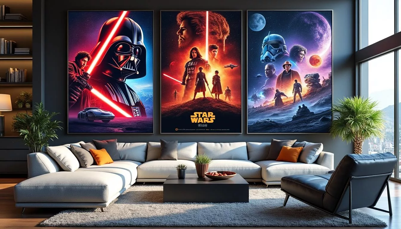 découvrez notre sélection des posters star wars incontournables à collectionner : des affiches rares et emblématiques pour tous les fans de la saga. idées, conseils et inspirations pour enrichir votre collection !